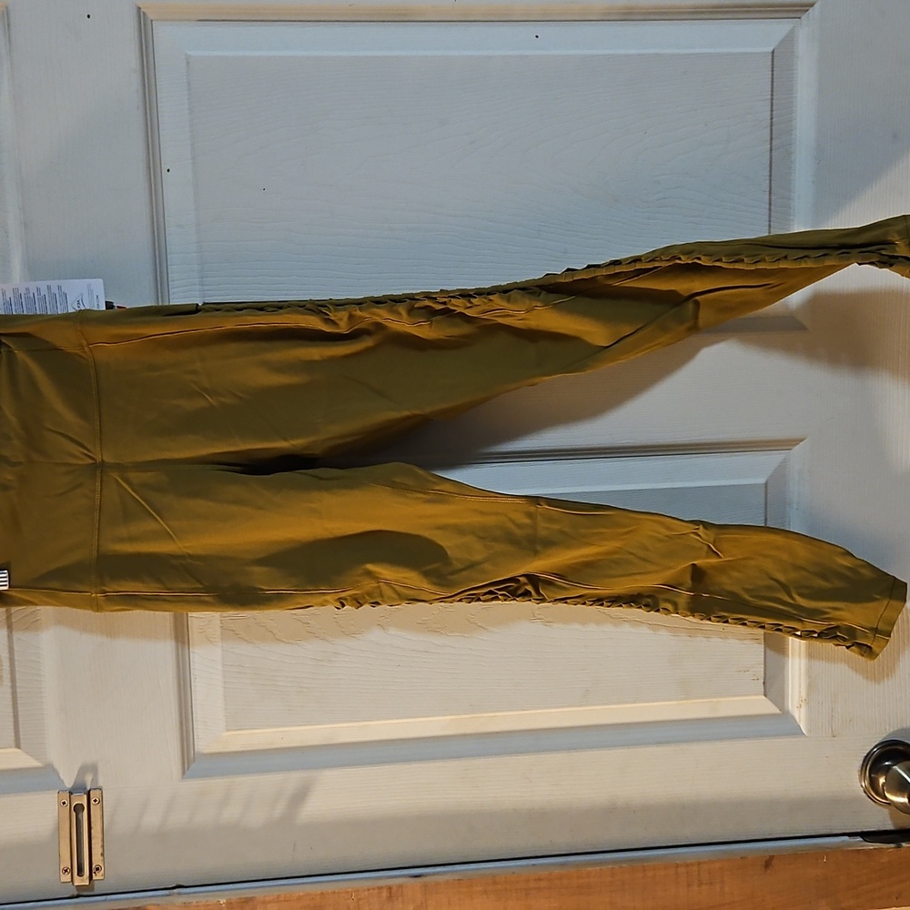 CALIA Women's Inspire Crochet 7/8 Leggings: OLIVE BRONZE: NEW WITH TAGS: SIZE XS